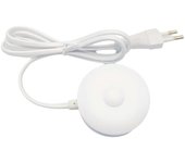 Para la serie IO 7/8/9 9S 10S IO7 IO8 IO9 3768 Cargador Cepillo de dientes eléctrico magnético Adaptador de base de carga (enchufe de la UE) Blanco