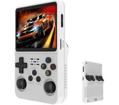 R36S Consola de Juegos Portátil Retro 128G Blanco No especificado