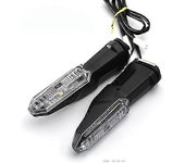 Para Kawasaki Z650 Z800 Z900 Z1000 / SX 2012-2022 Intermitentes Luces traseras delanteras traseras LED Luces traseras de cambio Intermitente Indica...