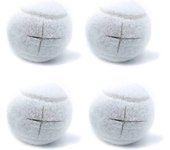 4 piezas de pelotas de tenis precortadas para las patas de los muebles y la protección del piso, revestimientos de deslizamiento de fieltro de larg...