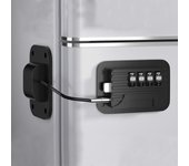 Cerradura de la puerta del refrigerador del refrigerador del congelador con contraseña, cerradura de la puerta del refrigerador a prueba de niños p...
