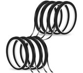 10 rollos de cinta de pizarra blanca de 1/8 de pulgada Cinta delgada para pizarra de borrado en seco Líneas de cinta de cuadrícula de autográfico a...