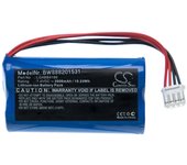Batería vhbw compatible con DJI Phantom 3 4K, 3 estándar, GL358WB Drone Multicopter Quadcopter (2600mAh, 7.4V, Li-ion) sin color/batería interna