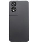 Para funda de papel TCL 40 Nxt, cubierta de teléfono negra de TPU con acabado mate suave (recortes precisos de lentes)