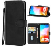 Funda de cuero para Ulefone Armor 12 5G Negro