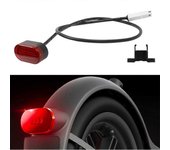 Luz trasera del guardabarros para Ninebot Max G30 Scooter eléctrico Lámpara de advertencia de luz LED trasera