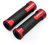 Manillar de la motocicleta Agarre Manillar Manillar Empuñaduras de moto para Suzuki GSXR 600 750 1000 1300 GSX-R K1 K2 K3 K4 K5 K6 K7 K8 K9 Rojo