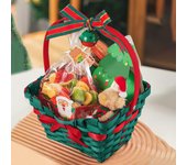 Unbrand Navidad Corazones Canasta de regalo Cesta de regalo Caja de regalo Caja de dulces Copo de nieve Crujiente Caja de embalaje de Navidad Caja ...