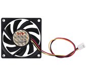 Ventilador interno de CPU de 12 V y 3 pines, ventilador enfriador para PC 70x70x15 mm negro