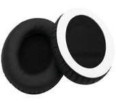 Almohadillas de reemplazo para audio Technica Ath-anc7 Anc9 Anc27 Anc29 Anc70 Auriculares Esponja Earpad Cover Universal Soft 2pcs Negro