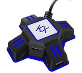 Asiv Soporta Ns / Ps5 / Ps4 / Ps3 / X Series, teclado y adaptador de ratón