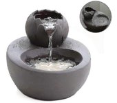 Bebedero para gatos, Silencioso Silencioso Dispensador de agua para gatos Cerámica, Negro(,) TA