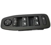 96749624ZD Interruptor de elevalunas eléctrico para 208 2008 Interruptor elevador del conductor Negro
