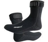 Calcetines de agua de playa de neopreno de 3 mm, mantenga los pies calientes y seguros, duraderos y antideslizantes, productos para exteriores