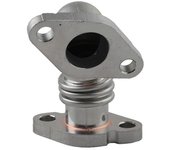 Manguera del enfriador EGR de recirculación de gases de escape del coche para el reemplazo de 2HA 2HB S1B 03L131521K Plata