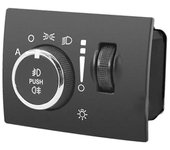 68189157AA Interruptor de luz antiniebla delantera y trasera Botón de interruptor de faro para Chrysler 300C Jeep Grand Cherokee Negro