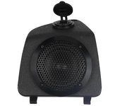 Scooter Music Sonido Sonido Amplificador de audio Altavoces Sistema de bocina Cargador USB para Vespa GTS 300 250 GTS300 Negro