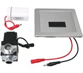 Controles de enchufe de pared Sensores Oculto Montaje en pared Inodoro Urinario Sensor de descarga automática Ahorro de agua