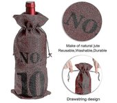 1 a 10 bolsas de vino de arpillera Cata de vinos a ciegas, bolsas de vino números de mesa de bodas, bolsas de degustación de vinos, fiesta