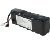 Batería vhbw compatible con Robomow Cub Cadet Lawnkeeper XR3 4000, 1800, XR3 3000, 3000 (5000mAh 25.6V LiFePO4) Negro