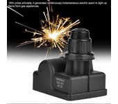 Encendedor de botón pulsador del generador de chispas para encendedor de parrilla de gas para barbacoa 1-5 tomacorrientesBatería AA incluida