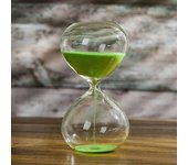 5/10/30/60 minutos Reloj de arena Reloj de arena Reloj de arena Reloj de cocina Regalo para niños Temporizador de arena Decoración del hogar Verde ...
