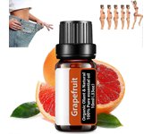 Aceite esencial de celulitis dirigida a la toronja para el cuerpo, aceite esencial de pomelo orgánico, aceite de masaje anticelulítico 1 Pcs