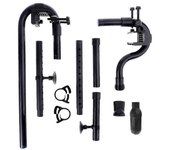 Kit de tubo de entrada de agua del acuario Tanque de peces Filtro externo Accesorios de tubería de agua