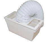 Caja del kit de ventilación del condensador de la secadora universal con manguera Kb