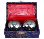 2pcs Baoding Balls Salud China Ejercicio Stress Balls Hand Massage Balls Hueco de 48 mm