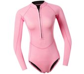 Traje de neopreno para mujer 2mm Neoprene Dive Traje de neopreno para navegación kayak surf xs Rosa M