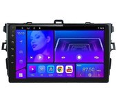 2 Din para Toyota Corolla 2007-2011 Carplay 4G WIFI Android Auto Reproductor de radio de coche estéreo coche multimedia Reproductor de vídeo GPS Na...