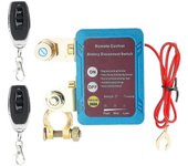 Interruptor de desconexión remota de batería de 12 V y 240 A Interruptor de apagado automático de energía Interruptor de control remoto automático