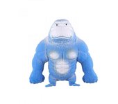 Gorilas Elástico Esponjoso Squishy Mono Gorila Alivio del Estrés Juguete Vent Muñeca Mejor GLQ Azul 15*12m