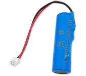 Batería de litio de 3,7 V 18650 Conector Xh-2P Placa protectora 3000 mAh Plus Juguete móvil recargable