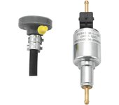 Bomba de combustible del calentador DP30 de 12 V con amortiguador 86115A 86115B Reemplazar el calentador Webasto Plata