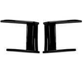 Para BMW Serie 1 F40 M Sport 120i 118i M135i 2019-2024 Parachoques delantero del coche Canard Ventilación de aire lateral Alerón Splitter Kits de c...