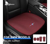 Seat Cushion Cojín de asiento trasero de seda de hielo para BMW Serie 1, 3, 5, X5, X6, F15, F16, F40, F30, G20, F10, G30, X1, F48, X3, G01, G05, fu...