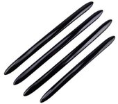 4pcs para Bmw Serie 5 F10 F18 F11 2011-2017 Tapa de manija de puerta negra