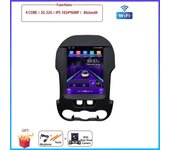 Loerss Reproductor de Android 13 para Ford Ranger 2012 2013 2014 2015 Sistema inteligente del coche Radio Multimedia Video GPS CarPlay Auto 4G + WI...