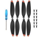 8pcs 4726 Hélice para DJI Mini 2 Drone Accesorios ligeros Piezas de repuesto del ala de repuesto de la hoja para Mavic Mini 2 G naranja negro