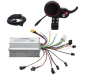 Kit de tablero de control de scooter eléctrico de 48V 20A con scooter de pantalla TF-100 para KUGOO Electric Sc silverblack