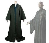 Voldemort Robe Cosplay Set de disfraces de halloween para adultos sudadera con capucha Cape_s headgear