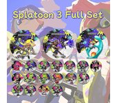 Nueva tarjeta 20pcs Switch Splatoon 3amiibo Splatoon1-3 Generation Universal Limited Clothing Linkage Card 20 tarjetas pequeñas
