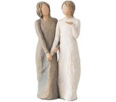 Willow Tree My Sister My Friend Esculpido Figura pintada a mano