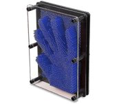 3d Clon Pin Art Sculpture Needle Stereo Hand Model Board Home Office Desktop Toy; 3d Clon Pin Art Escultura Aguja Estéreo Mano Modelo Tablero Azul M