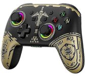 Tears of the Kingdom Game Controller compatible con Switch Pro OLED Game Console Gamepads Joystick-A BlackGold