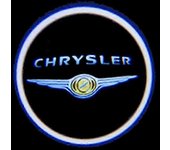 Kincjon 2 piezas para Chrysler 300 300c 200 200cSebring Lancia Thema LED Logo Puerta Luz de advertencia Luz de proyector láser Interior Luz de bien...