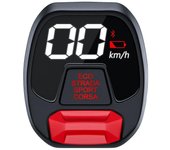 Scooter cronómetro compatible para Pro Gokart Kit Self Balance Electric Scooter Instrument Display Ac BlackRed