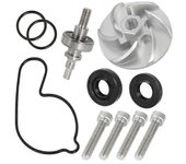 KIT COMPLETO DE RECONSTRUCCIÓN DE BOMBA DE AGUA PARA Yamaha YFZ450 YFZ450LE YFZ450SE YFZ450SE2 YFZ450SP Impulsor de bomba de agua Billet Gear Shaft
